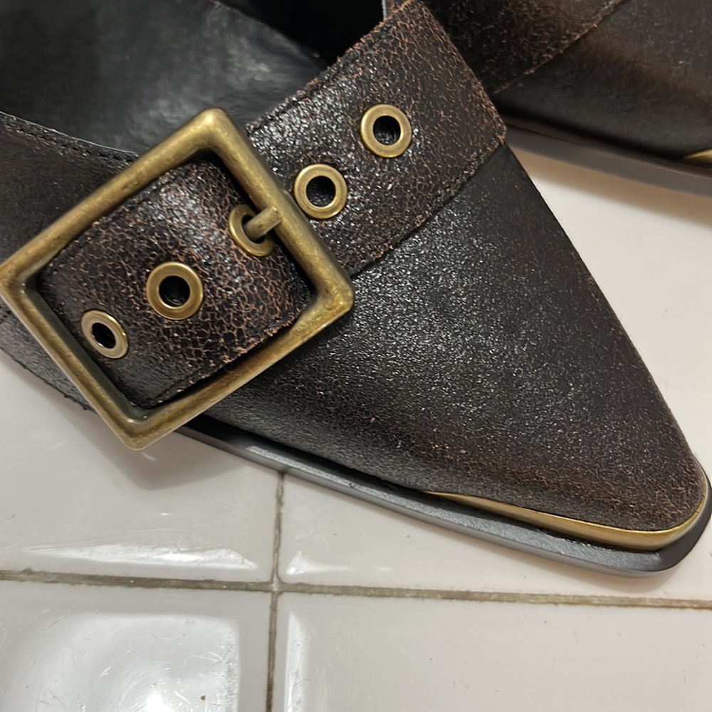 Free People x Jeffrey Campbell Hendrix Heels NWOB Size 10 - Picture 15 of 15